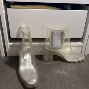Jeffrey Campbell Clear Heeled Boots